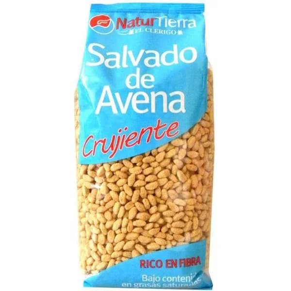 Salvado de avena crujiente NATUR TIERRA, paquete 250 g - 0.25 kg - Imagen del producto en Findit