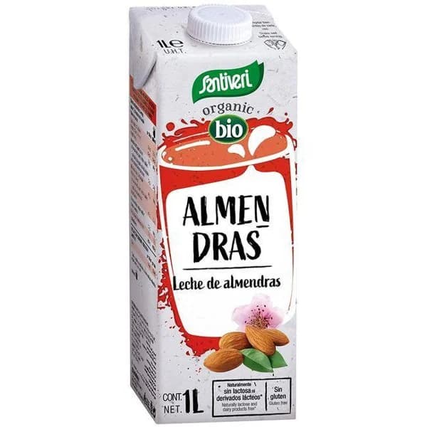 Leche de Almendras SANTIVERI, brik 1 litro - 1 l - Imagen del producto en Findit