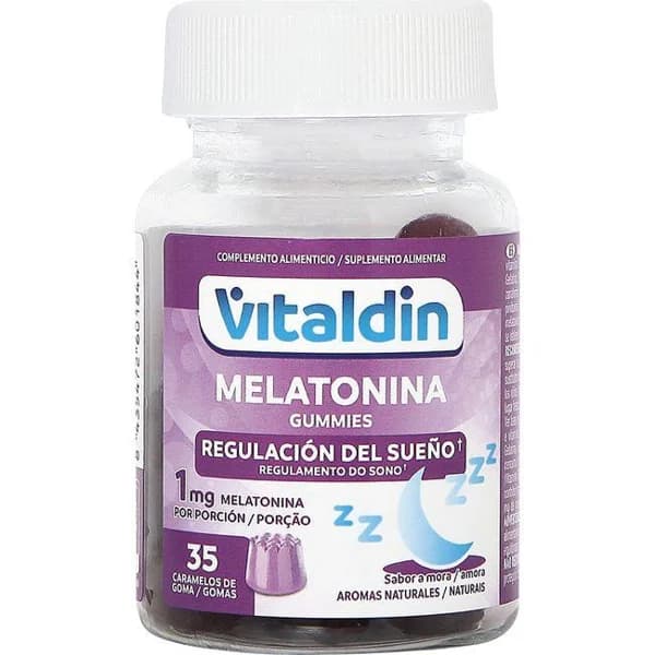 Melatonina VITALDIN, frasco 35 uds - 1 ud - Imagen del producto en Findit