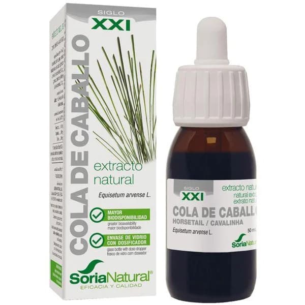 Extracto de cola de caballo XXL SORIA NATURAL, frasco 50 ml - 1 ud - Imagen del producto en Findit