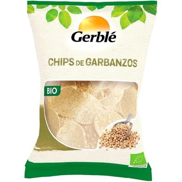 Snacks bio de garbanzos GERBLÉ BIO, bolsa 70 g - 0.07 kg - Imagen del producto en Findit
