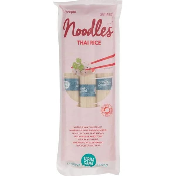 Fideos thai arroz TERRA SANA, paquete 250 g - 0.25 kg - Imagen del producto en Findit