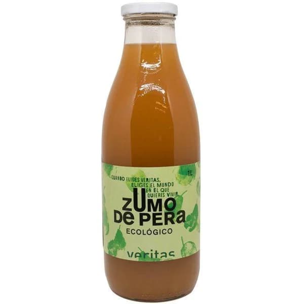 Zumo de pera VERITAS, botella 1 litro - 1 l - Imagen del producto en Findit
