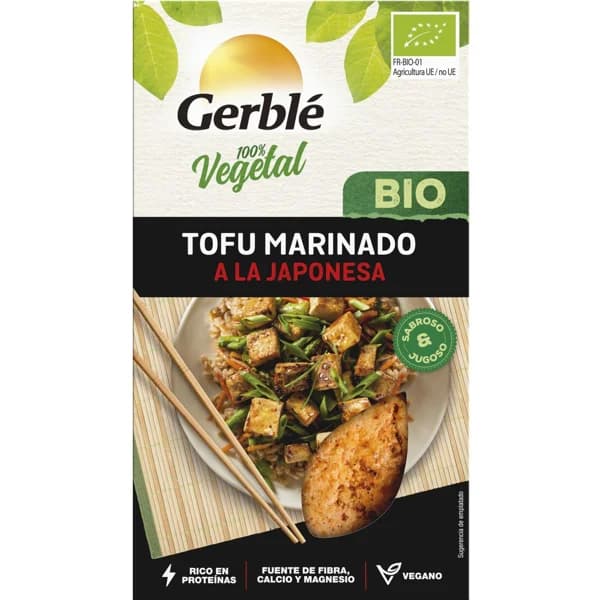 Tofé marinado a la japonesa GERBLÉ BIO, bandeja 280 g - 0.28 kg - Imagen del producto en Findit