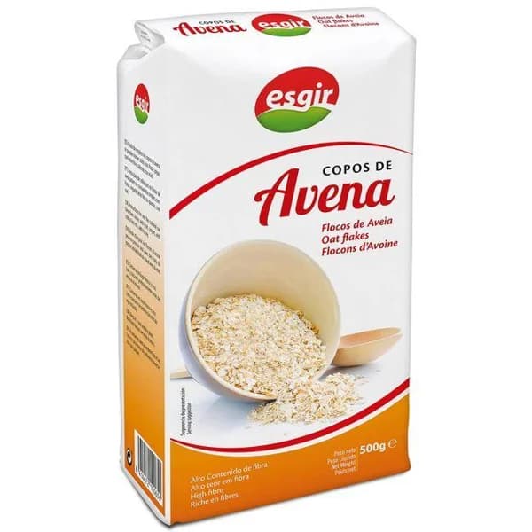 Copos de avena instantáneos ESGIR, paquete 500 g - 0.5 kg - Imagen del producto en Findit