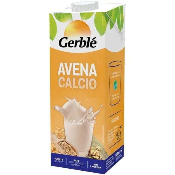 Bebida de avena con calcio GERBLÉ, brik 1 litro - 1 l - Imagen del producto en Findit