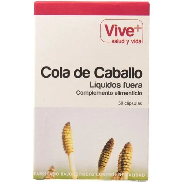 Cola de caballo VIVE+, caja 50 cápsulas - 50 ud - Imagen del producto en Findit