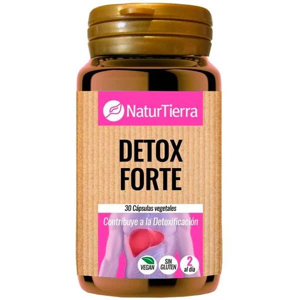 Detox forte NATURTIERRA, bote 30 uds - 30 ud - Imagen del producto en Findit