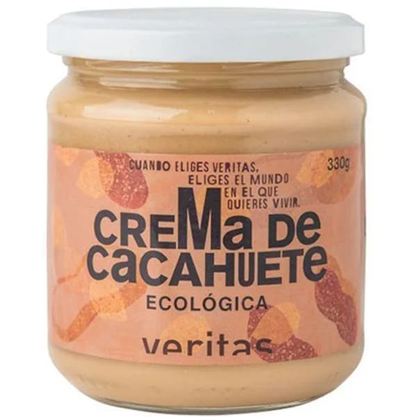 Crema de cacahuete 100% VERITAS, frasco 330 g - 0.33 kg - Imagen del producto en Findit