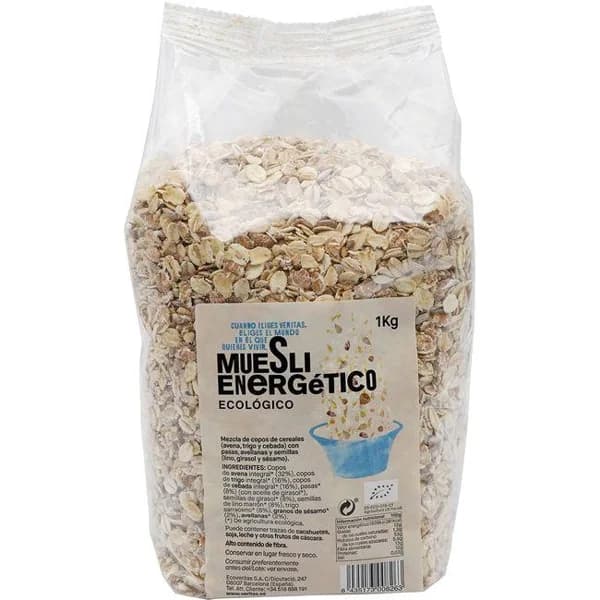 Muesli energético VERITAS, bolsa 1 Kg - 1 kg - Imagen del producto en Findit