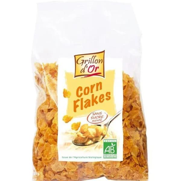 Corn Flakes GRILLON D'OR, bolsa 500 g - 0.5 kg - Imagen del producto en Findit