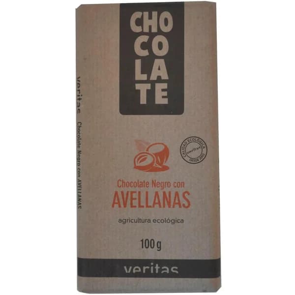 Chocolate con avellanas VERITAS, tableta 100 g - 0.1 kg - Imagen del producto en Findit