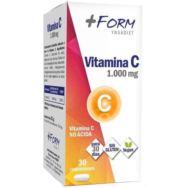 Vitamina C +FORM, caja 30 uds - 30 ud - Imagen del producto en Findit