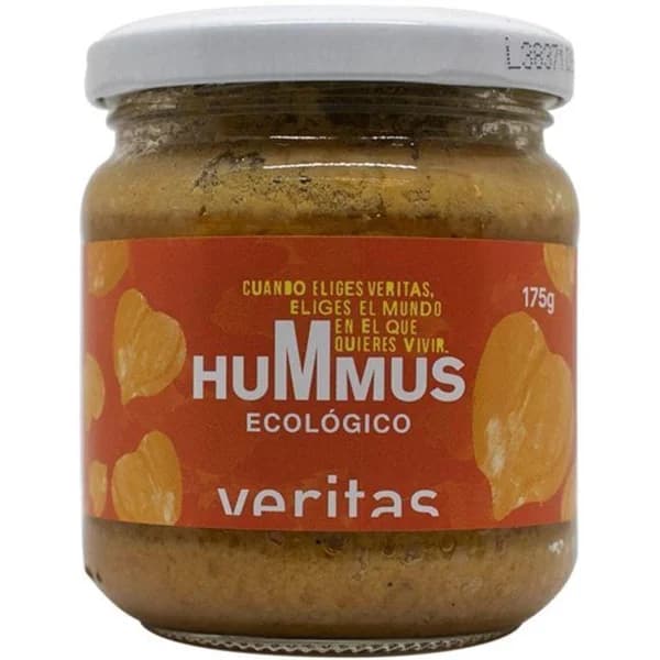 Hummus ecológico VERITAS, tarro 175 g - 0.18 kg - Imagen del producto en Findit