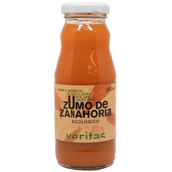 Zumo de zanahoria VERITAS, botella 200 ml - 0.2 l - Imagen del producto en Findit
