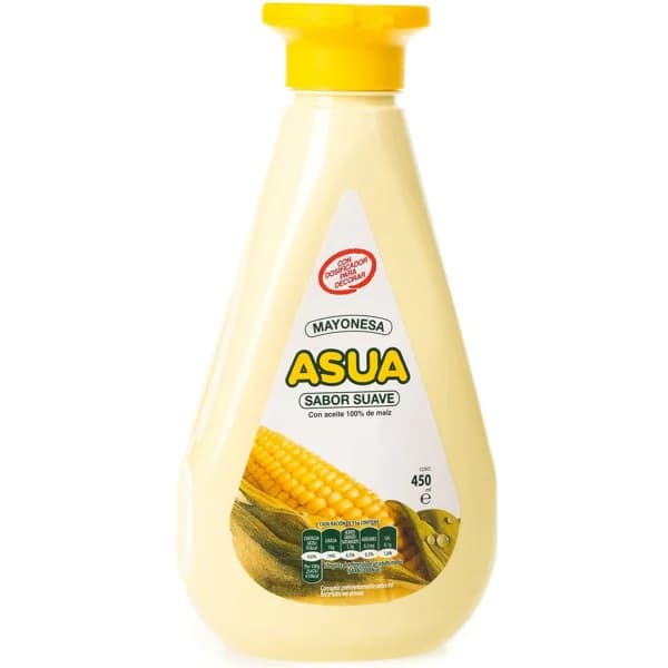 Mayonesa ASUA, bote 450 ml - 0.45 l - Imagen del producto en Findit