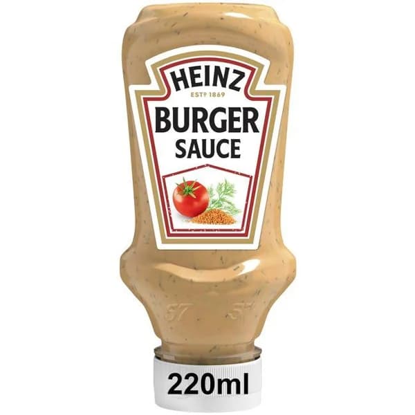 Salsa american burger HEINZ, bocabajo 230 g - 0.23 kg - Imagen del producto en Findit
