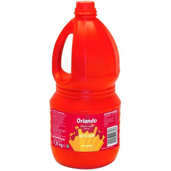 Ketchup ORLANDO, garrafa 1,8 kg - 1.8 kg - Imagen del producto en Findit