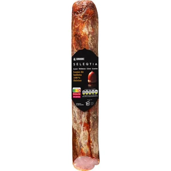 Lomo de bellota 100% ibérico E.SELEQTIA, al corte, compra mínima 100 g - 0.1 kg - Imagen del producto en Findit