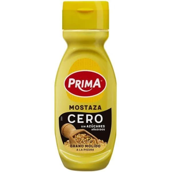 Mostaza cero PRIMA, bote 265 g - 0.27 kg - Imagen del producto en Findit