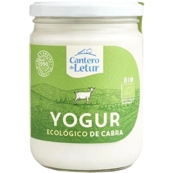 Yogur natural de cabra CANTERO de LETUR, frasco 420 g - 1 ud - Imagen del producto en Findit