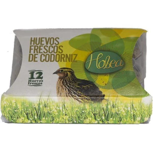Huevo de codorniz HOBEA, caja 12 uds - 12 ud - Imagen del producto en Findit