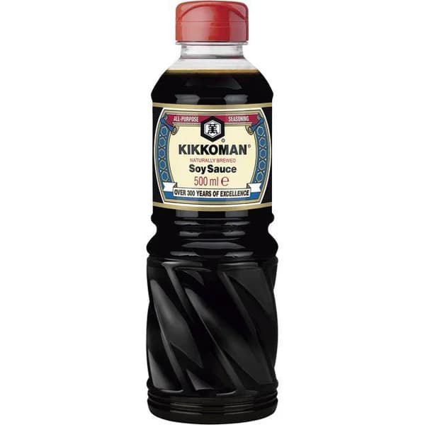 Salsa soja KIKKOMAN, bote 500 ml - 0.5 l - Imagen del producto en Findit