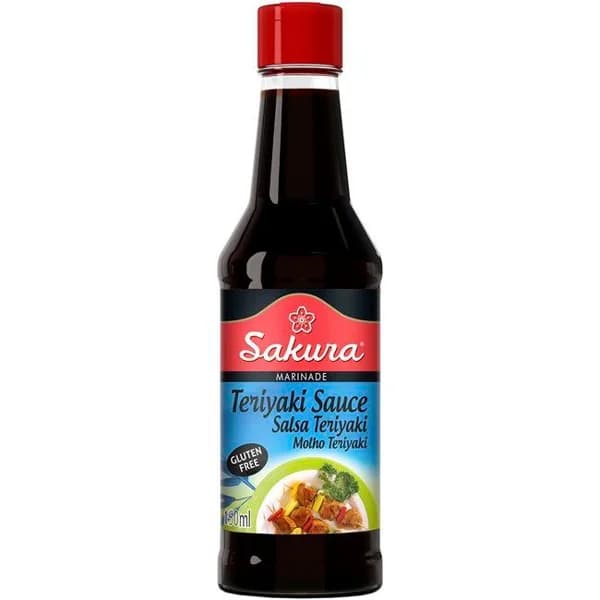 Salsa teriyaki SAKURA, frasco 150 ml - 0.15 l - Imagen del producto en Findit
