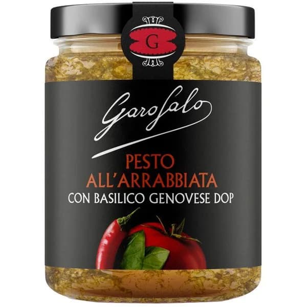 Pesto arrabbiata GAROFALO, frasco 175 g - 0.18 kg - Imagen del producto en Findit