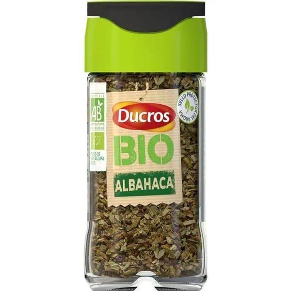Albahaca Bio DUCROS, frasco 11 g - 0.01 kg - Imagen del producto en Findit