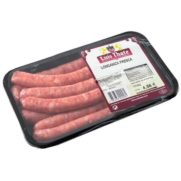 Salchicha fresca LUIS THATE, bandeja aprox. 350 g - 0.35 kg - Imagen del producto en Findit