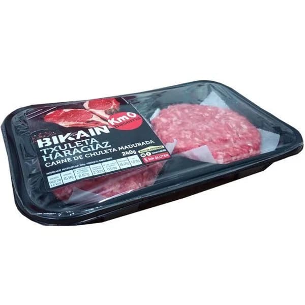 Hamburguesa de vaca madurada BIKAIN, 2 unid., bandeja 240 g - 0.24 kg - Imagen del producto en Findit