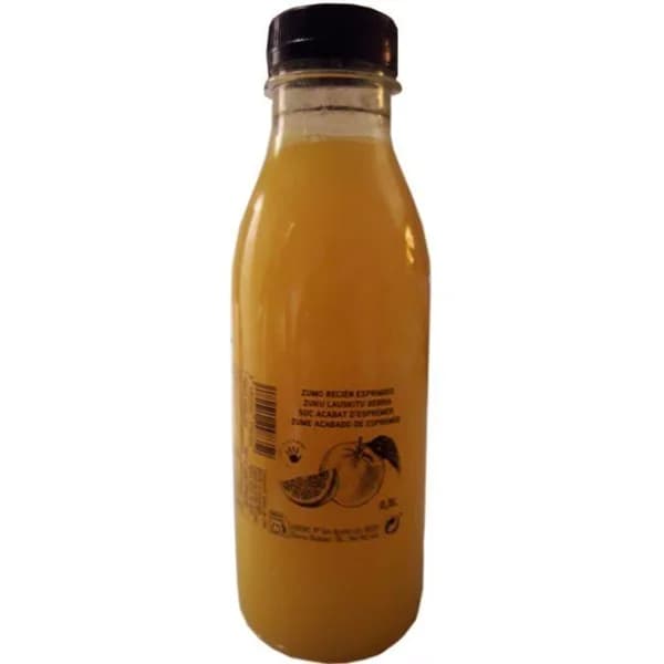 Zumo de naranja exprimido, botella 500 ml - 0.5 l - Imagen del producto en Findit