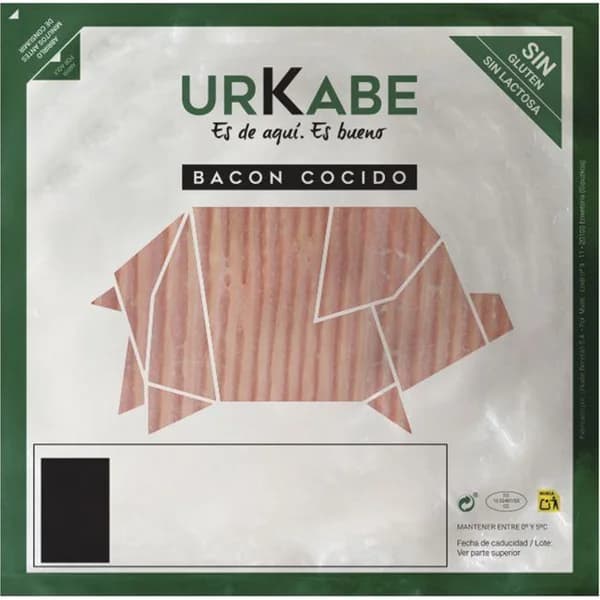 Bacón ahumado URKABE, sobre 150 g - 0.15 kg - Imagen del producto en Findit