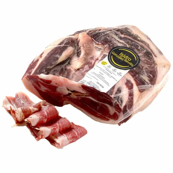 Paleta cebo 50% raza ibérica I.GONZÁLEZ, al corte, compra minima 100 g - 0.1 kg - Imagen del producto en Findit