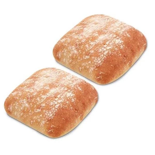 Chapata cristalina EROSKI, 2 uds, 190 g - 0.19 kg - Imagen del producto en Findit