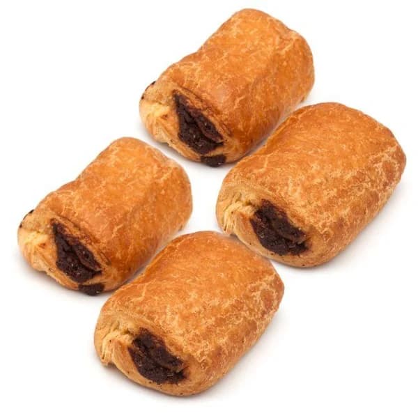 Napolitana 19% cacao EROSKI, bandeja 4 uds - 4 ud - Imagen del producto en Findit