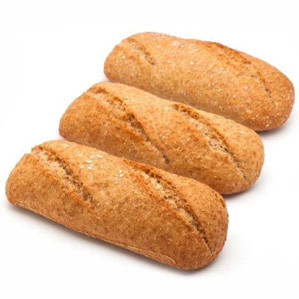 Pan elaborado con harina 51% integral EROSKI, 5 uds, bolsa 500 g - 0.5 kg - Imagen del producto en Findit