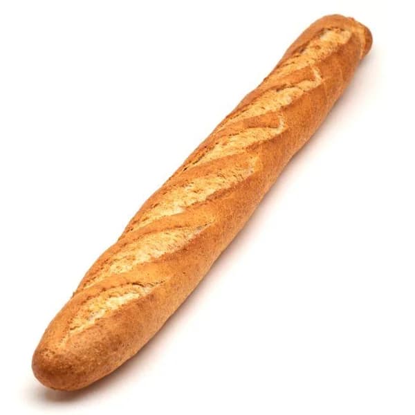 Baguette elaborada c/ harina de trigo integral 36% EROSKI, 200 g - 0.2 kg - Imagen del producto en Findit