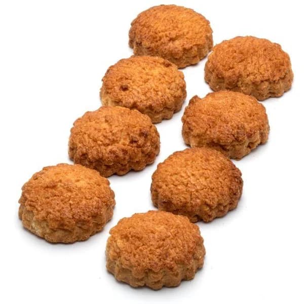 Mantecados de almendra EROSKI, bandeja 300 g - 0.3 kg - Imagen del producto en Findit