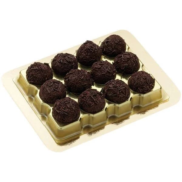 Trufas de chocolate SAN MARTIN, bandeja 12 uds - 12 ud - Imagen del producto en Findit