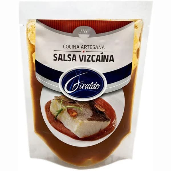 Salsa vizcaína GIRALDO, bolsa 125 g - 0.13 kg - Imagen del producto en Findit