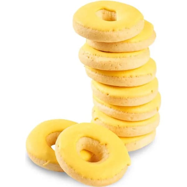 Rosquilla sabor limón EROSKI, paquete 250 g - 0.25 kg - Imagen del producto en Findit