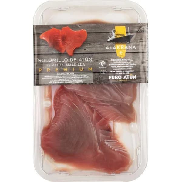 Solomillo de atún ALAKRANA, bandeja 250 g - 0.25 kg - Imagen del producto en Findit