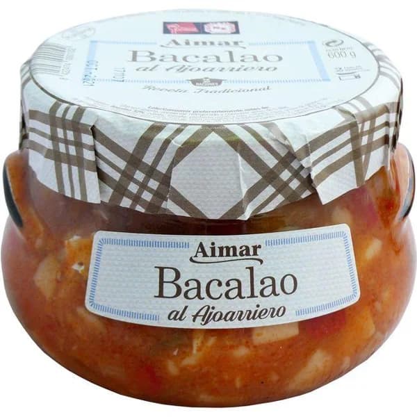Bacalao al ajoarriero Reyno Gourmet AIMAR, tarro 600 g - 0.6 kg - Imagen del producto en Findit