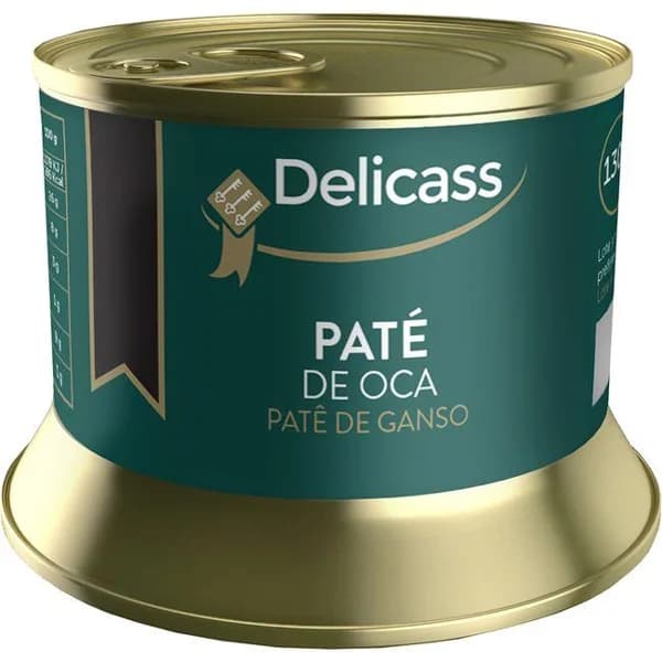 Pate de oca DELICASS, lata 130 g - 0.13 kg - Imagen del producto en Findit