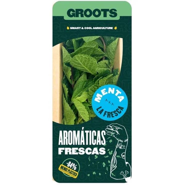 Menta GROOTS, bandeja 20 g - 0.02 kg - Imagen del producto en Findit