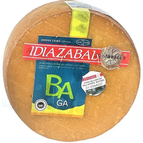 Queso ahumado mini D.O. Idiazabal BAGA, pieza aprox. 1 kg - 1 kg - Imagen del producto en Findit