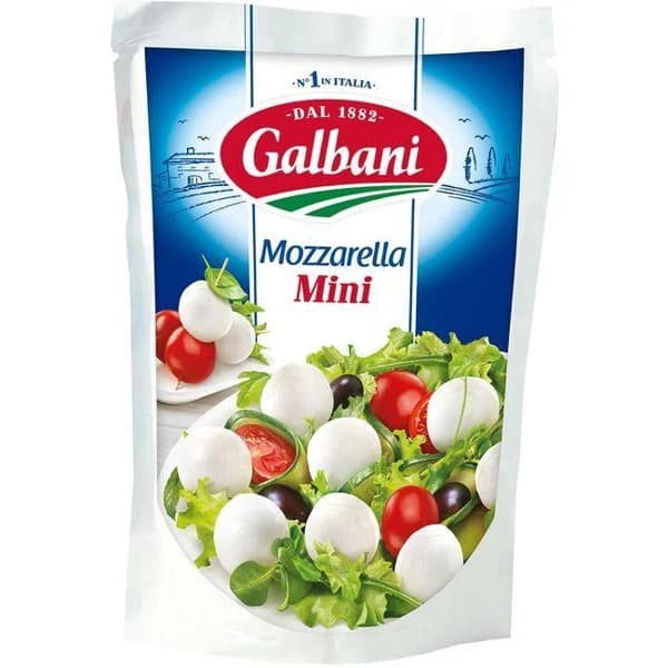 Bolitas de mozzarella GALBANI, bolsa 150 g - 0.15 kg - Imagen del producto en Findit