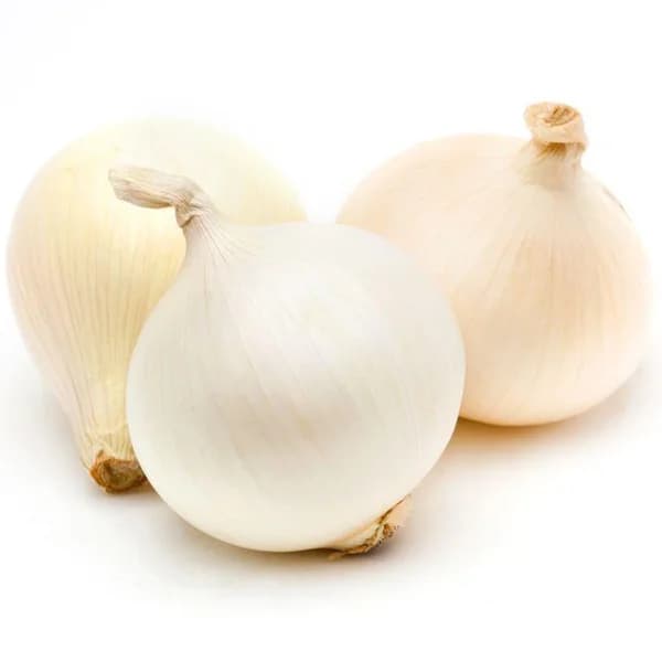Cebolla blanca,  al peso, compra mínima 500 g - 0.5 kg - Imagen del producto en Findit